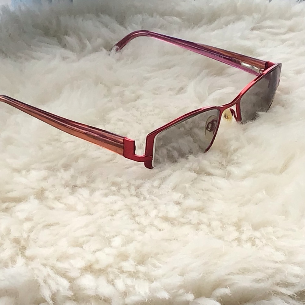 Skaga Eyeglasses 3404 Scandinavian Eyewear -Red, Pink and Orange Titanium Frame. - Picture 5 of 16